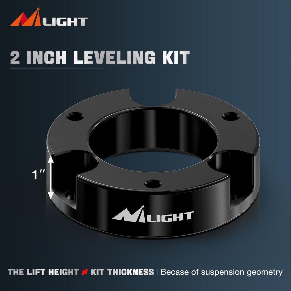 Nilight tundra front-raise-assembly shows precision components for easy, no-cut installation.