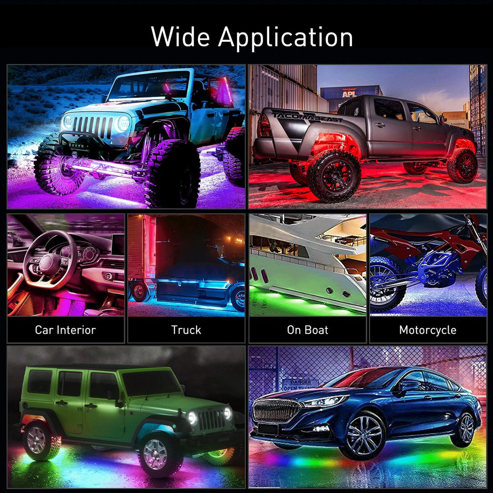Nilight RGB-IC chase effect demonstrates brighter, smoother color transitions.