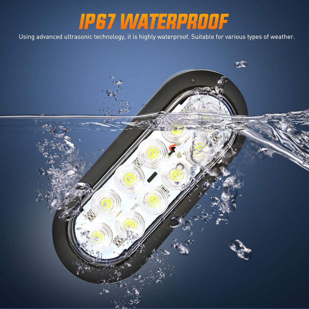 Nilight unique side ears and grommet notches ensure a snug, shake-proof fit.