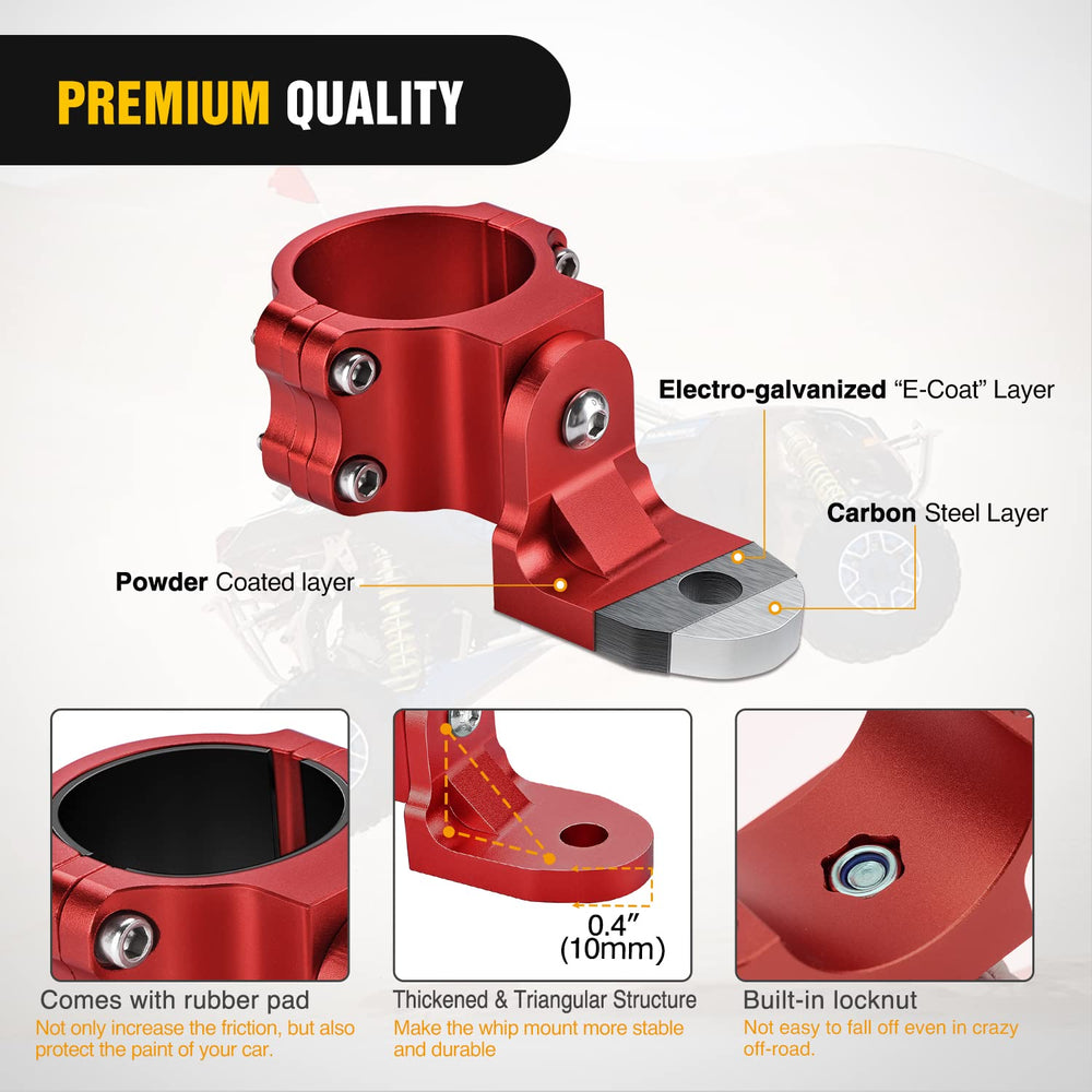 Nilight bolt-on installation requires no drilling for fast, secure setup.