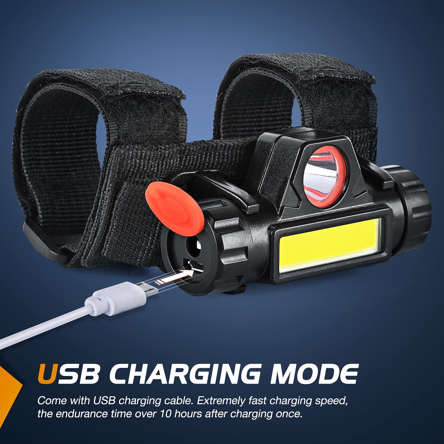 Nilight USB-rechargeable dome light offers convenient power on the go.