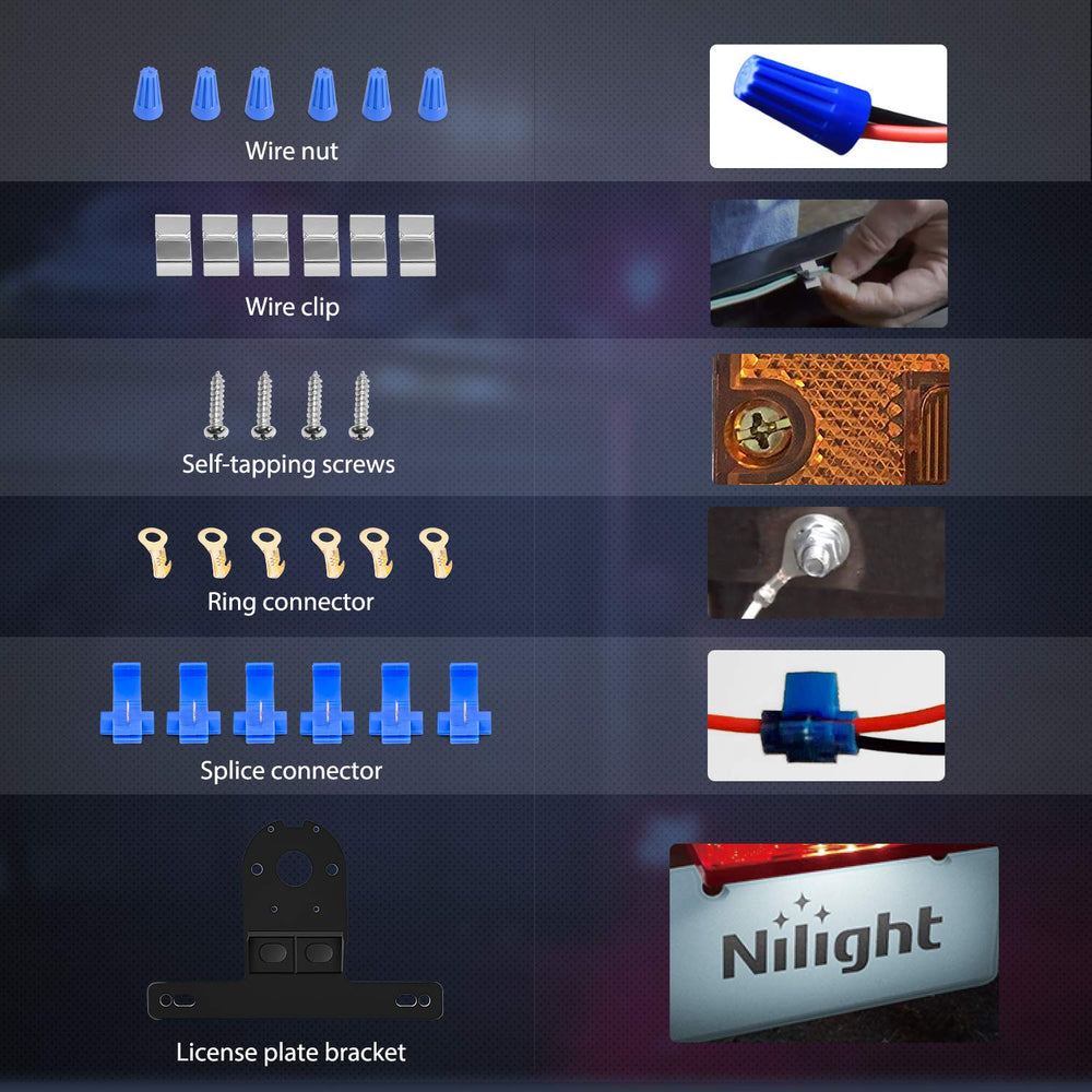Nilight water drainage design protects the lights