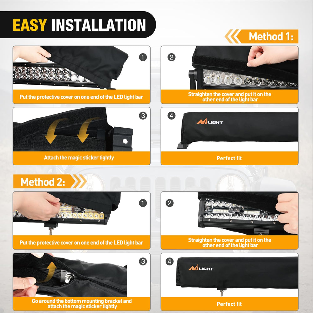 All-weather protection against rain, dust, and snow