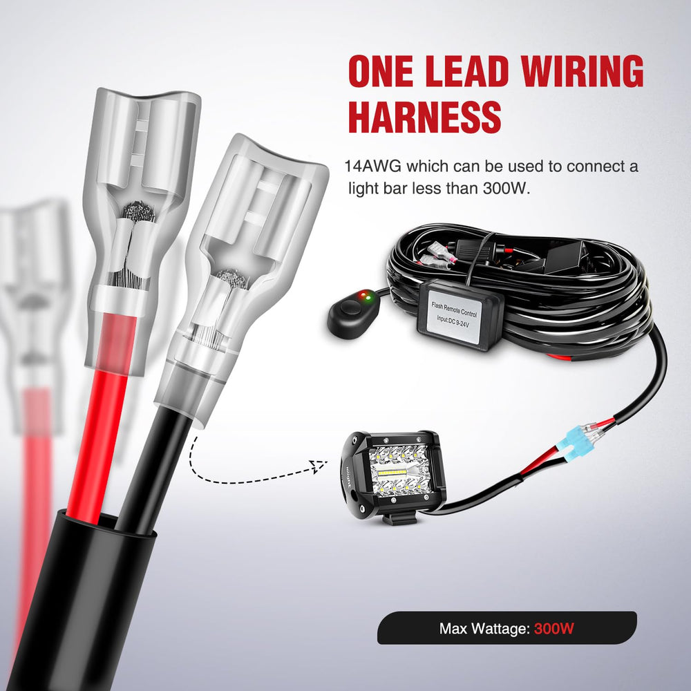 Nilight waterproof harness for rugged outdoor installations