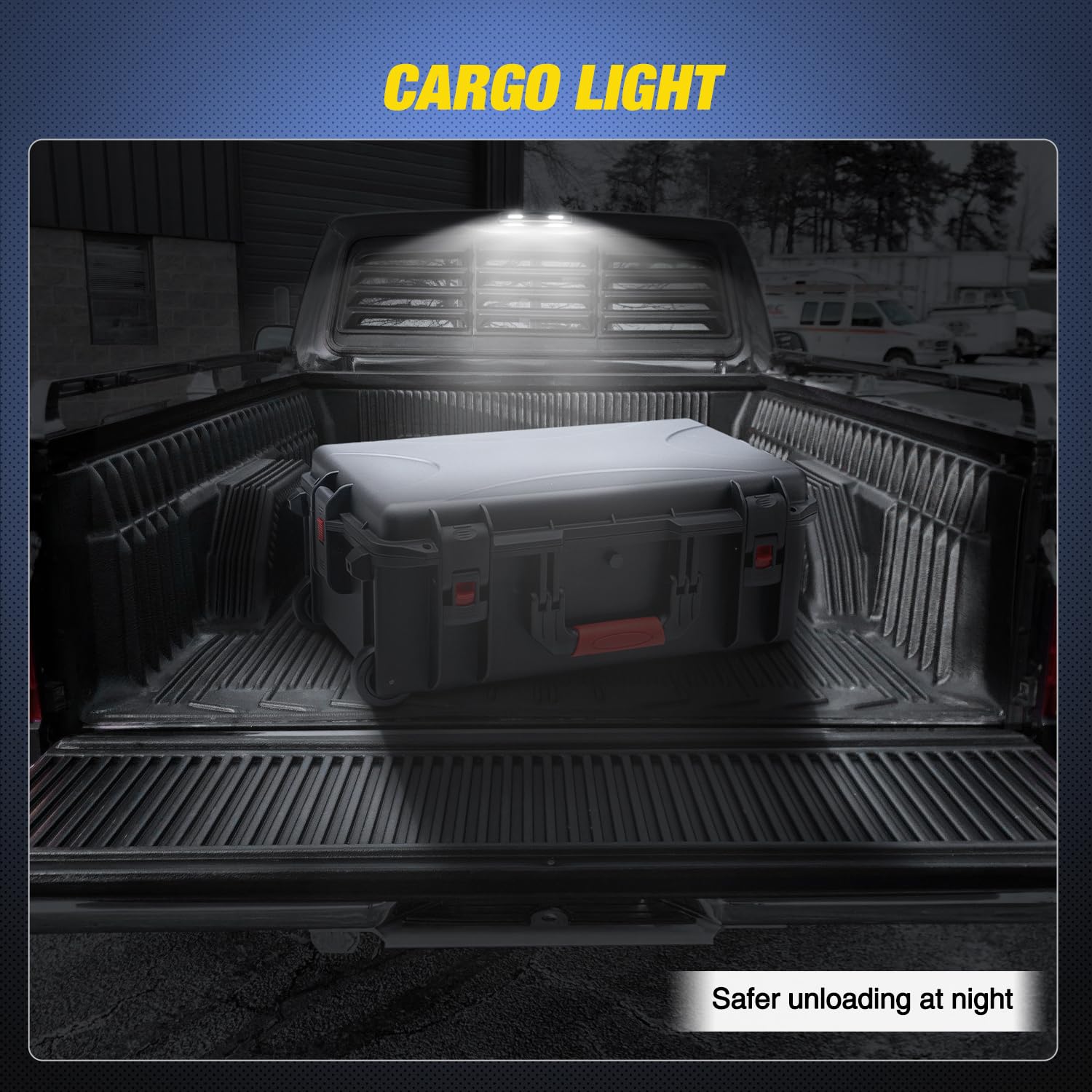 Nilight foam pad included for secure mounting and seal integrity.