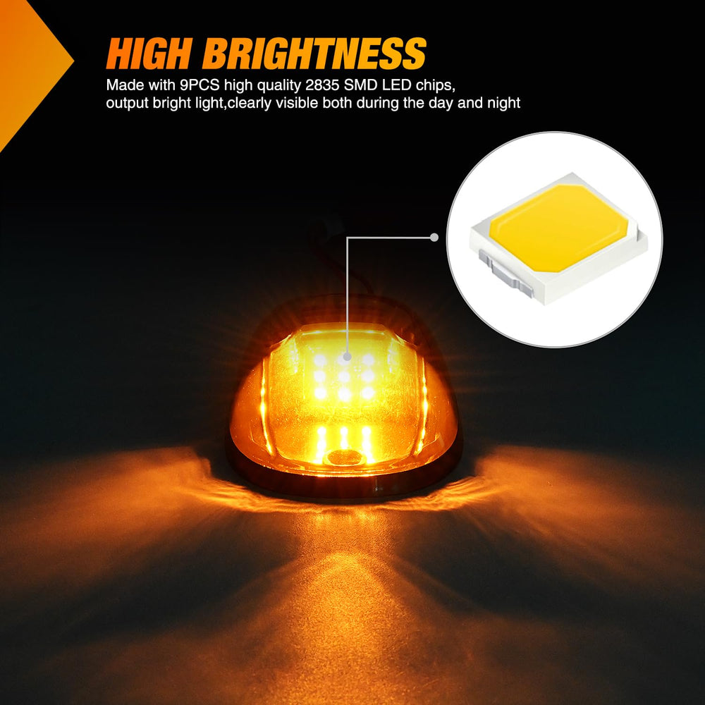Nilight waterproof sealed lens and ABS shell resist moisture for durable truck lighting.