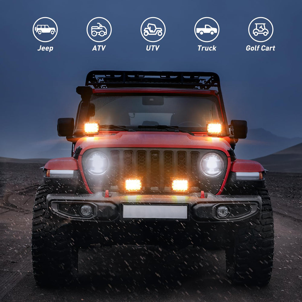 Nilight white/amber mode switch simplifies night driving setup
