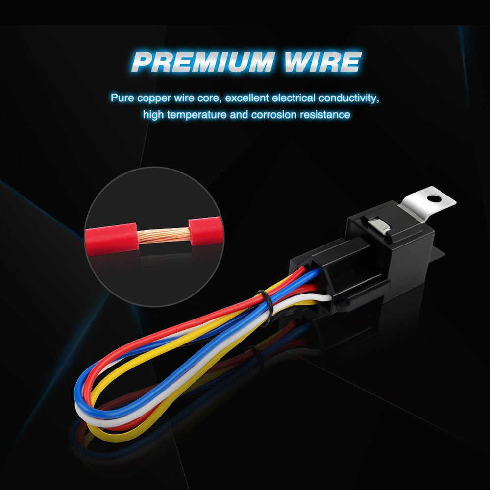 Nilight color-coded harness for easy automotive wiring