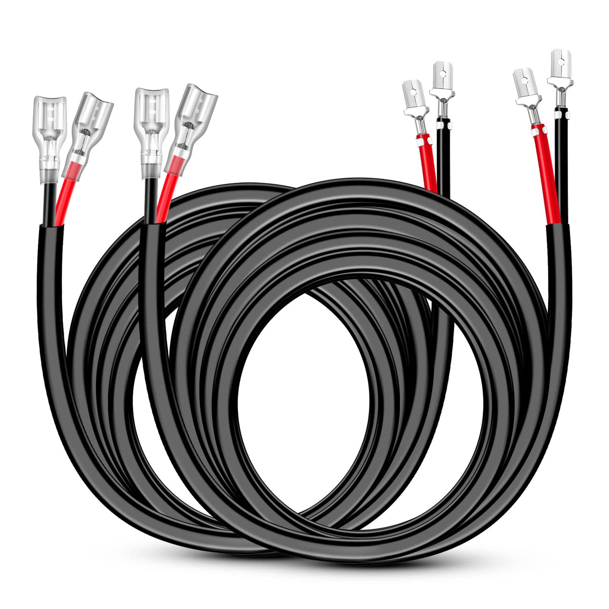 Nilight wiring harness extension 10ft for versatile LED light bar setup.