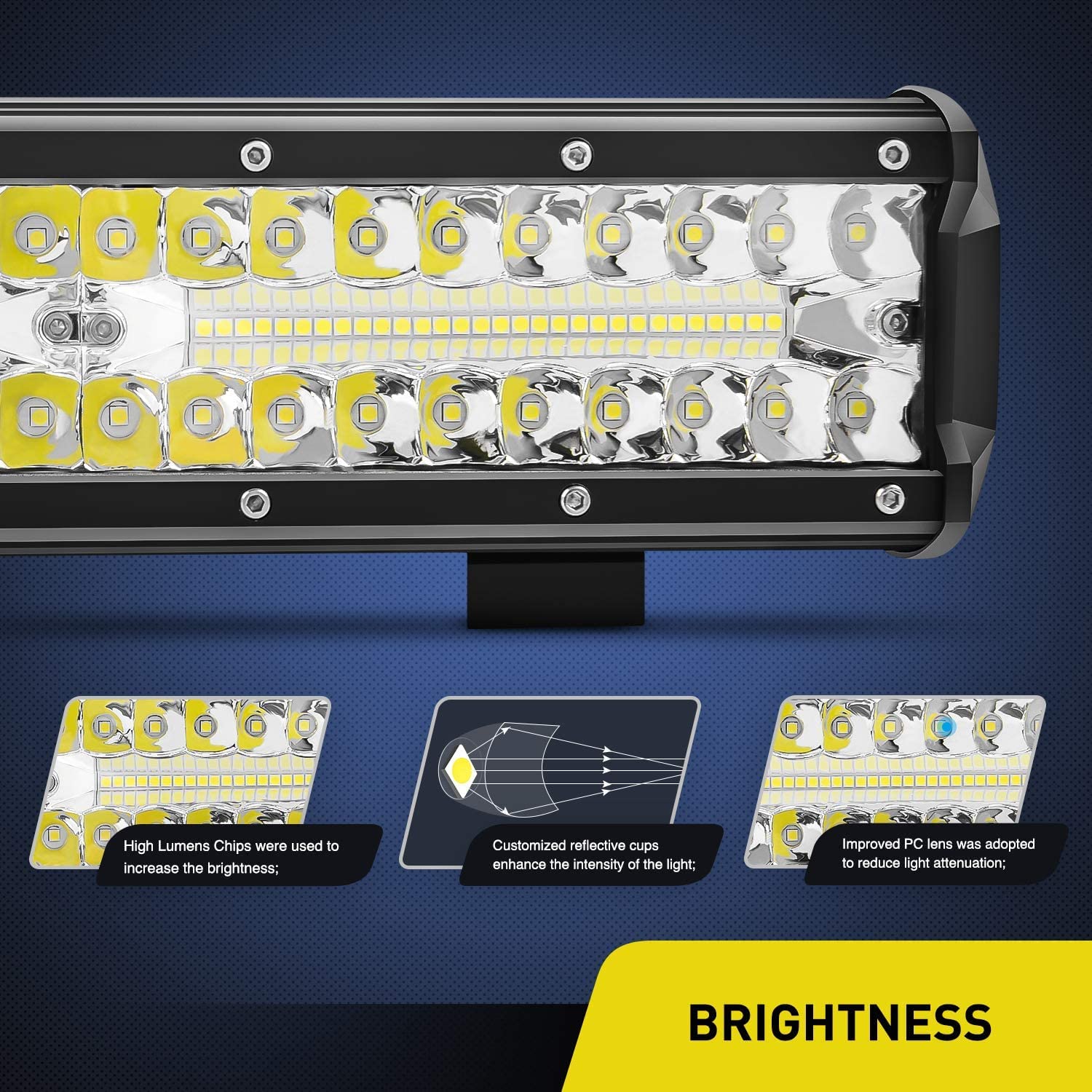 Nilight wiring harness with rocker switch provides simple, plug-and-play lighting control.