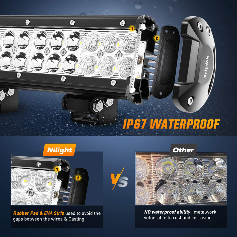 Nilight ZH082 12-foot wiring harness enables simple single-lead setup
