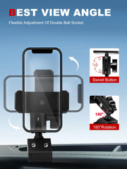 Nilkatss Jeep phone mount with 720° rotation for flexible navigation
