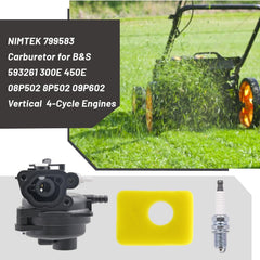 NIMTEK foam filter included in the kit for cleaner air flow and better performance.