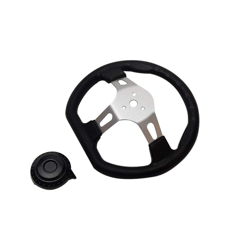 NINEFOX steering wheel with mounting holes for quick and easy installation.