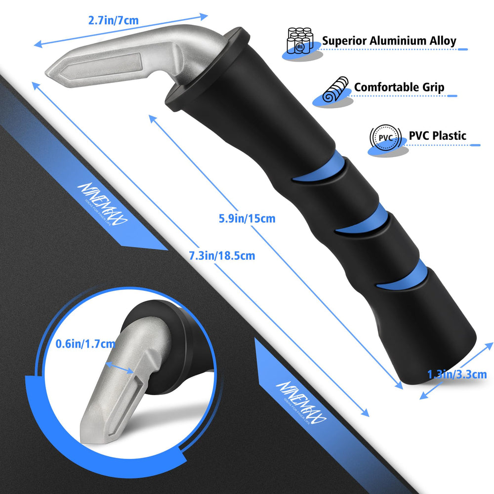 NINEMAX auto grab handle with sturdy grip for easy vehicle entry