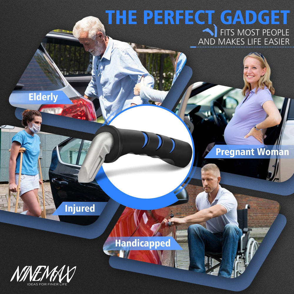 NINEMAX escape-tool car handle, can aid in emergency window breaking