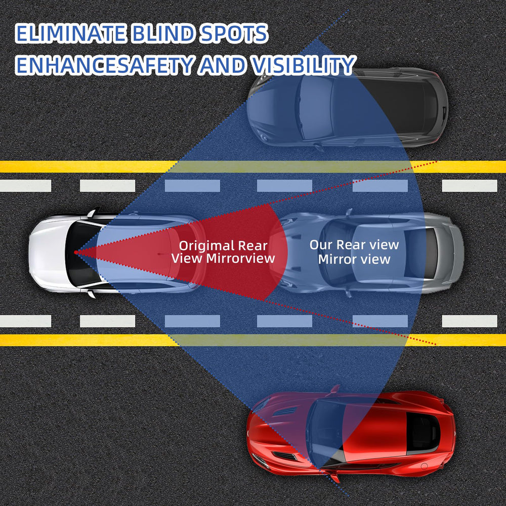 NINGFIST Broadway quick-install mirror clips on in seconds.