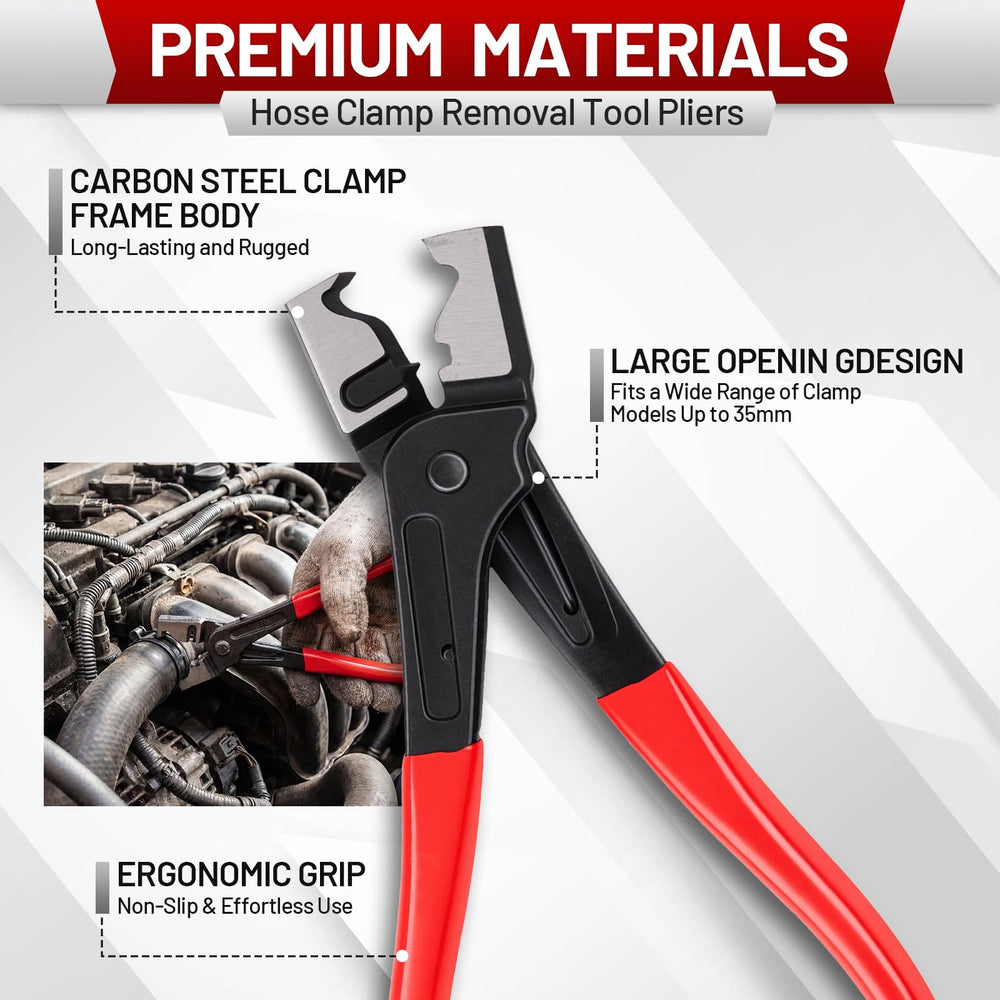 Nintival hose removal plier eases removing stubborn hoses