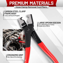 Nintival hose removal plier eases removing stubborn hoses
