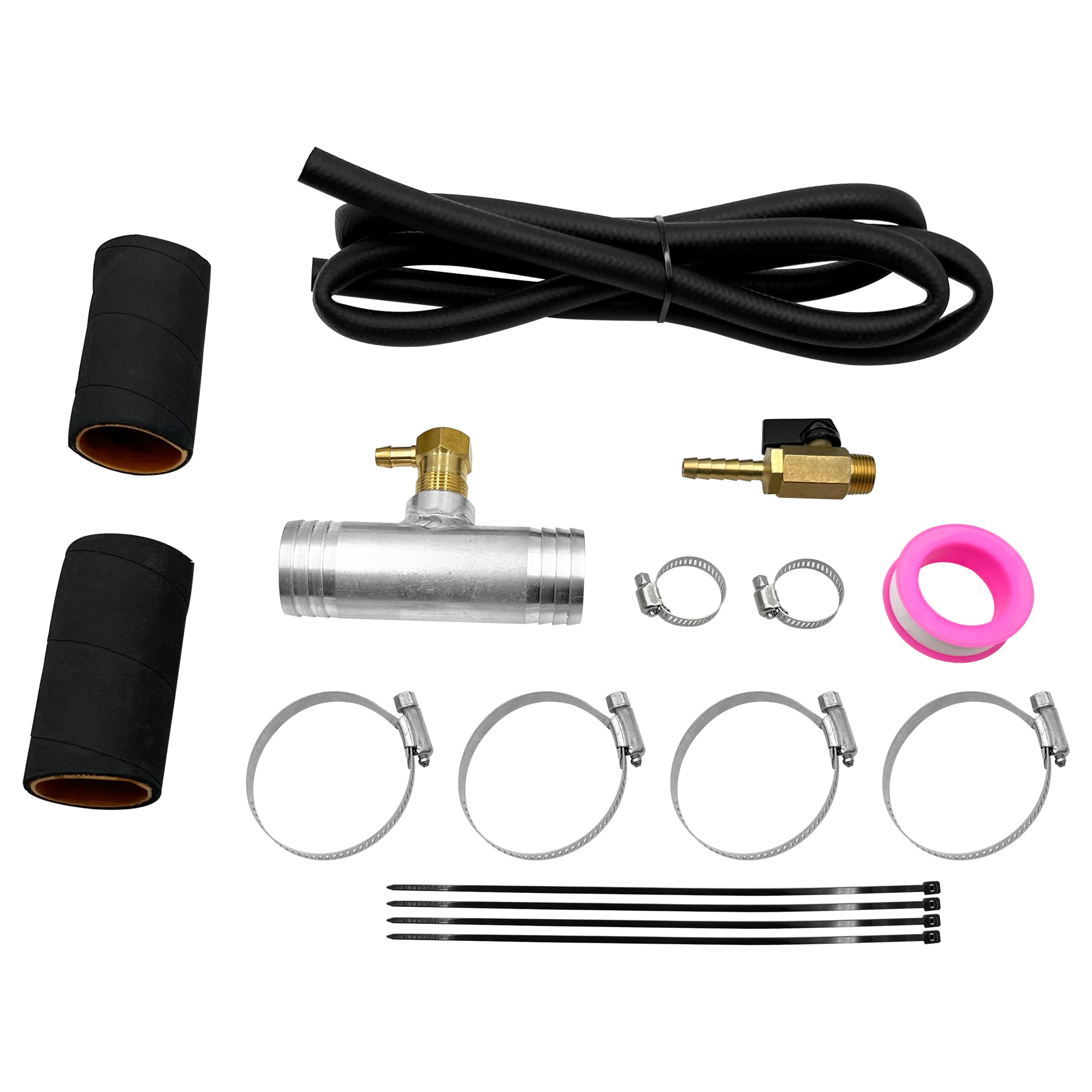 NipponAsia 11025 diesel installation kit front view for clean, secure diesel line connections.