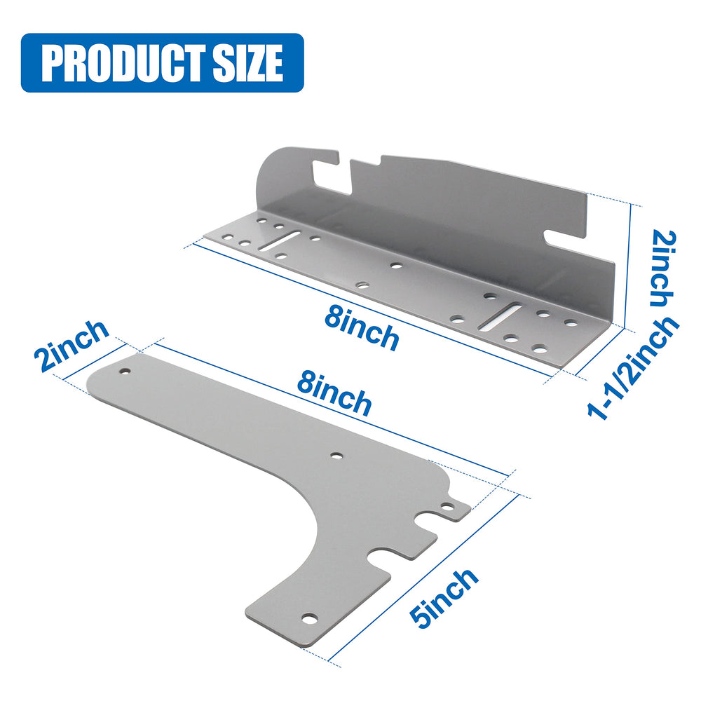 nipponAsia RVDM117KIT frame brackets adapt to multiple cabinet widths