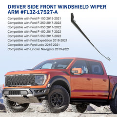 Nirakoka front wiper arm for Ford F-150 2015-2021 ensuring OE-style fit