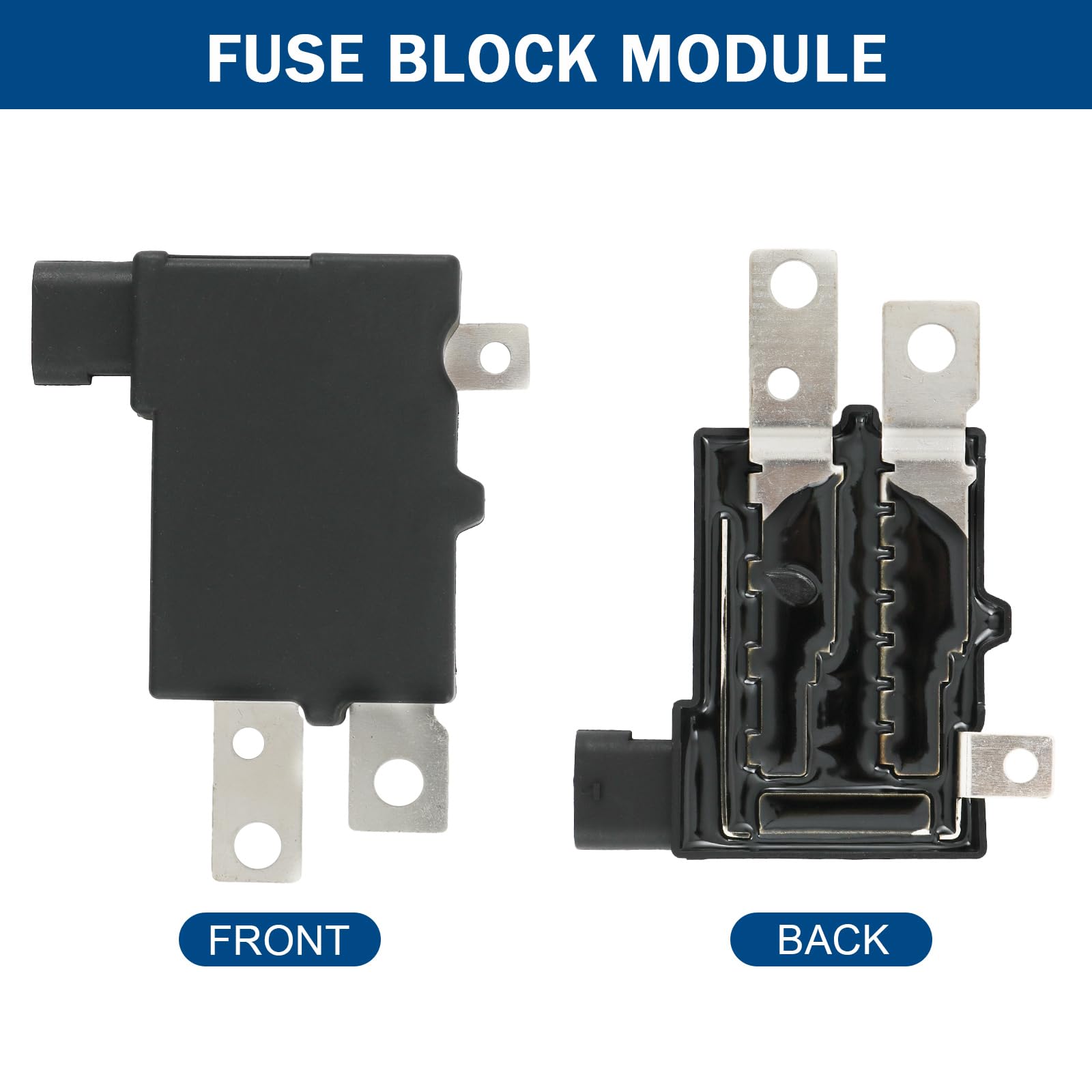 Nirakoka fuse block module labels close-up for quick identification and fit
