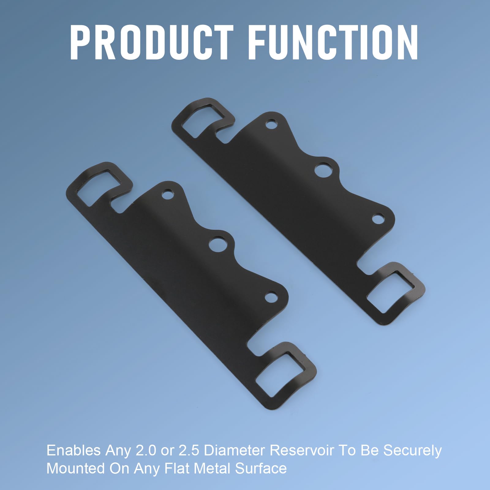Nirakoka bracket mounted on flat metal surface for versatile placement