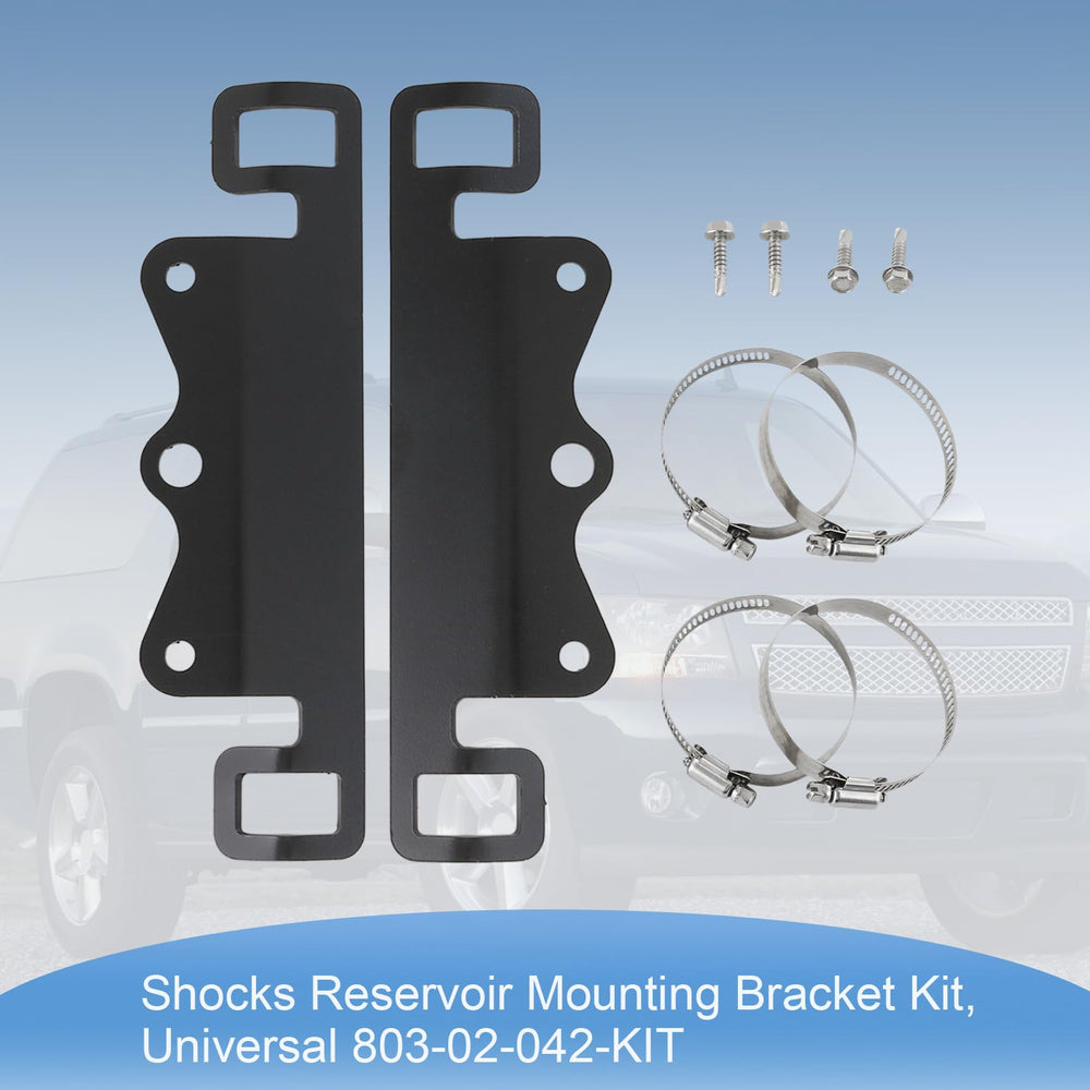 Heavy-duty clamps shown with Nirakoka kit for durable support