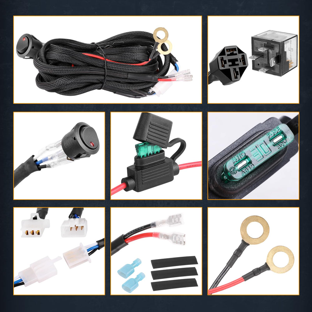 NR NIRIDER LED light-bar compatibility supports broad 12V use across vehicles.