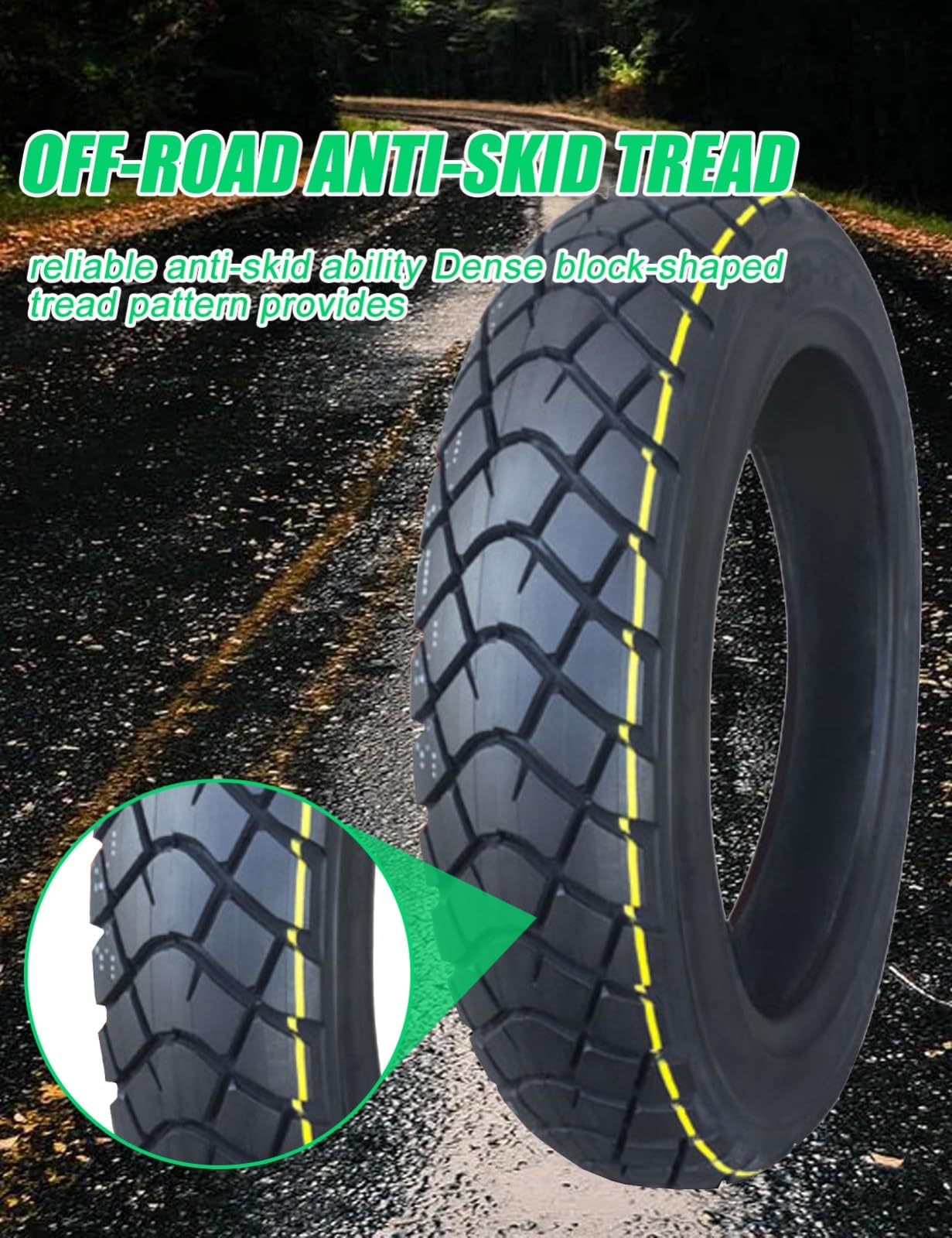 NiuJKun straight valve stem inner tube for reliable inflation.