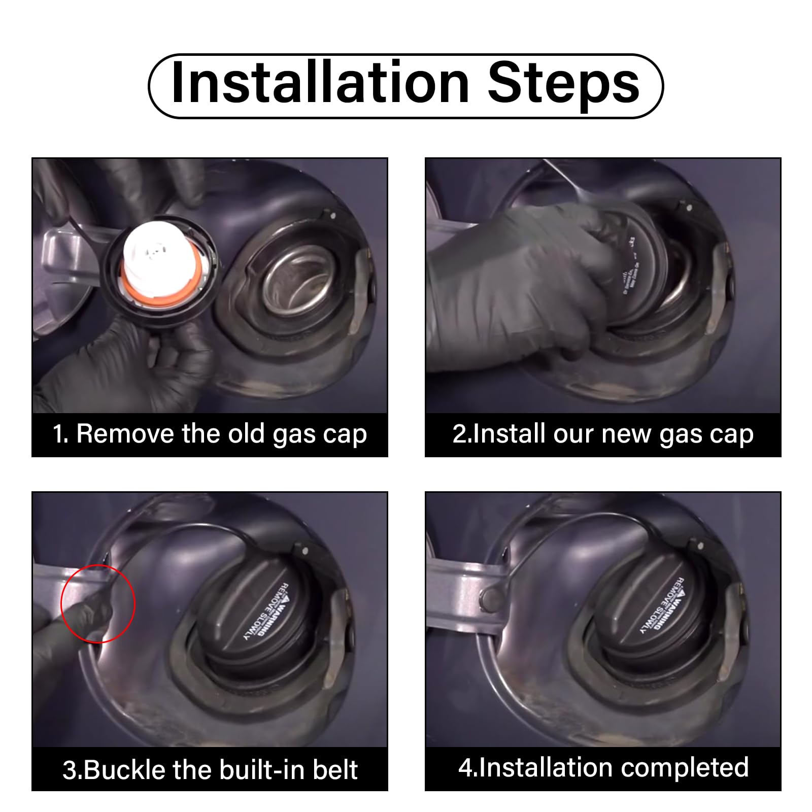 NIULPFZTK gas cap GS3L-42-250B included packaging emphasizes simple replacement