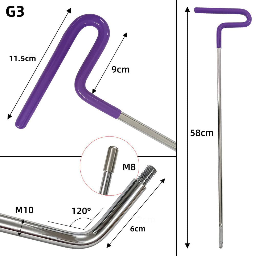 NIUVOCY stainless steel pen heads for versatile dent shapes