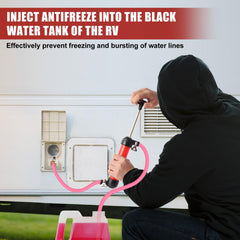 Niuyhe siphon kit with 39-inch clear hoses for versatile reach
