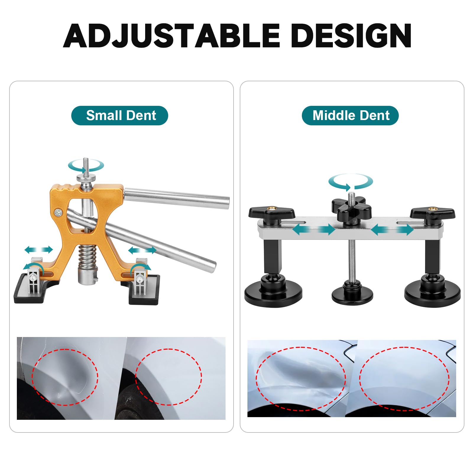 NJ FOREVER 100W glue gun delivering strong adhesion for dent tabs.