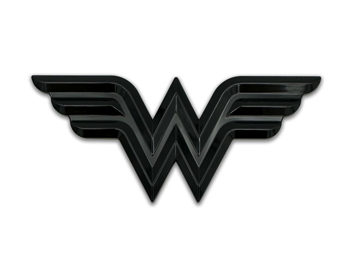 NJECT Wonder Woman emblem, 4.3x1.9 inches, enhances car styling