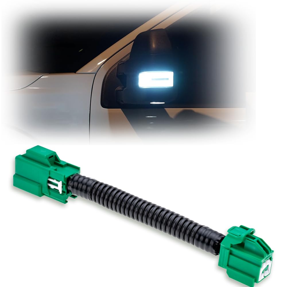 NJSBYL Ford spotlights harness installation diagram for quick setup.