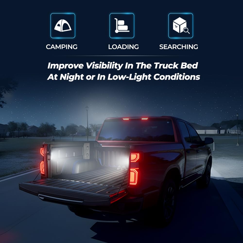 NJSBYL waterproof bed light seals against dust and moisture