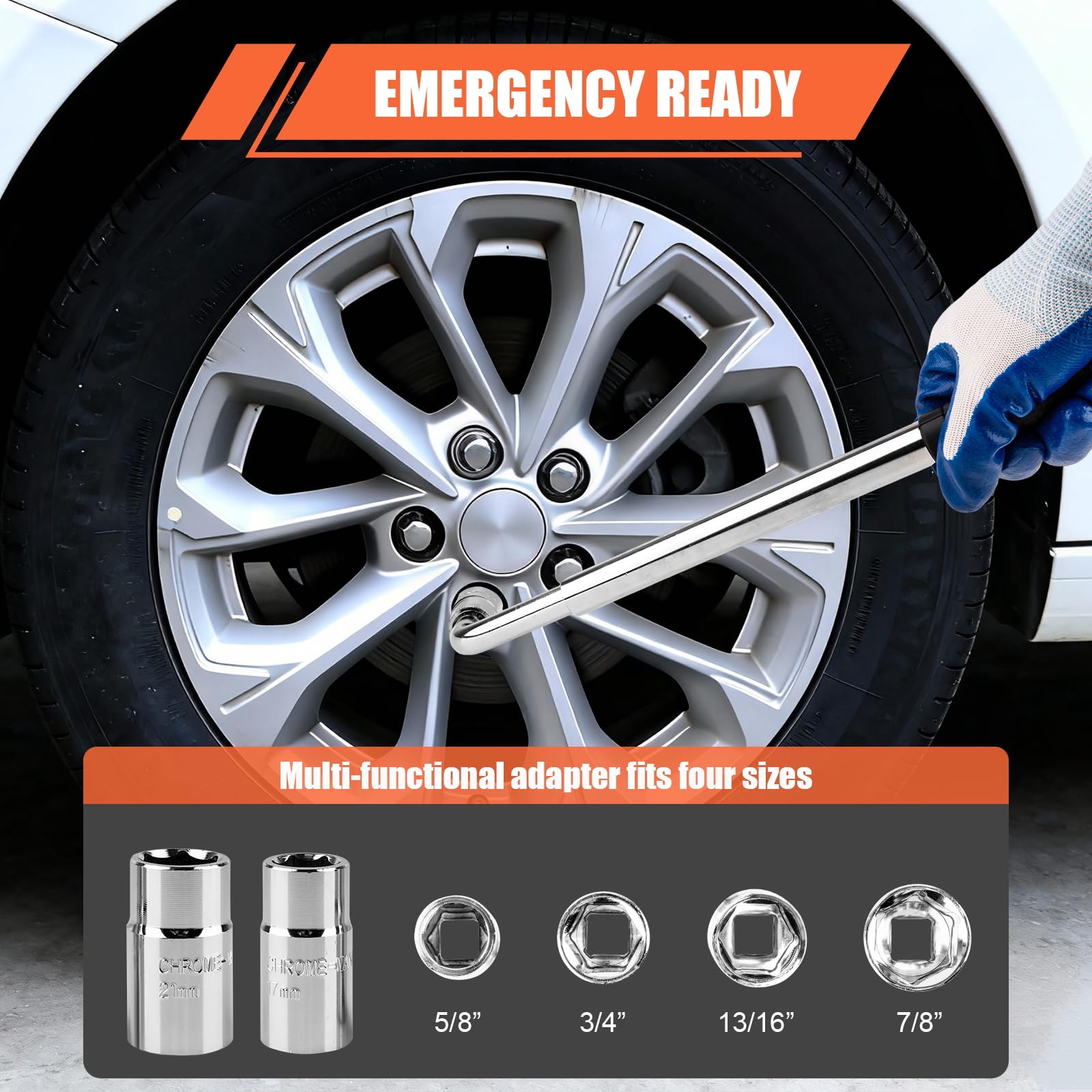 nkpyln portable trunk kit stores all tools in one accessible set.