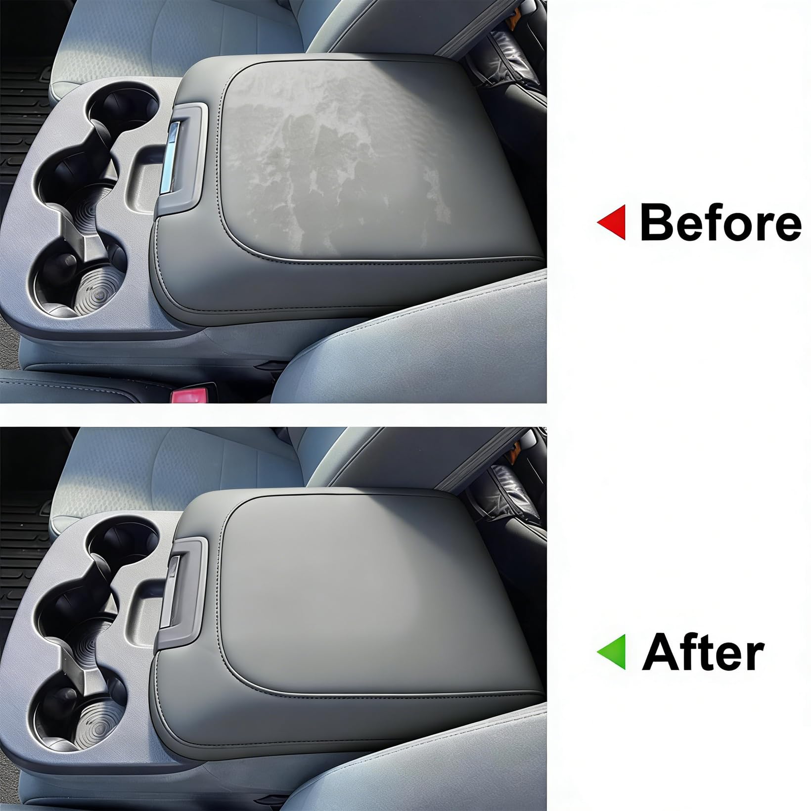 NLQR center console protector in gray for Dodge Ram 2013-2018