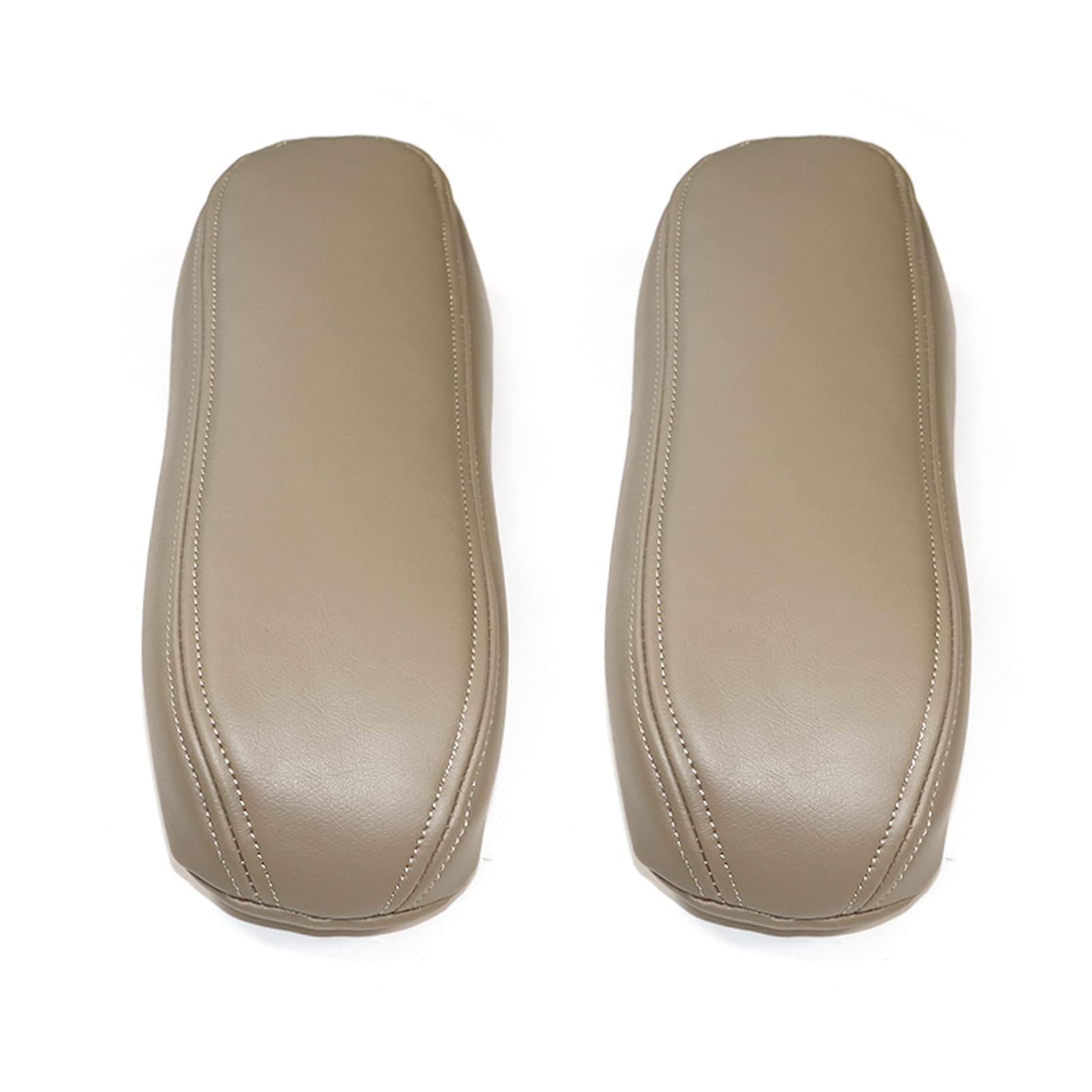 NLQR tan armrest covers come in a convenient 1-pair set for front seats.