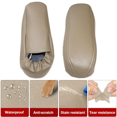 NLQR easy-install armrest cover features elastic fit for a secure hold.