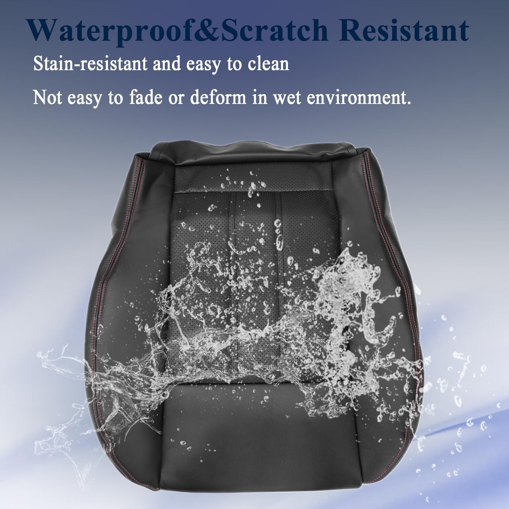 NLQR perforated seat cover enhances airflow for cooler seating