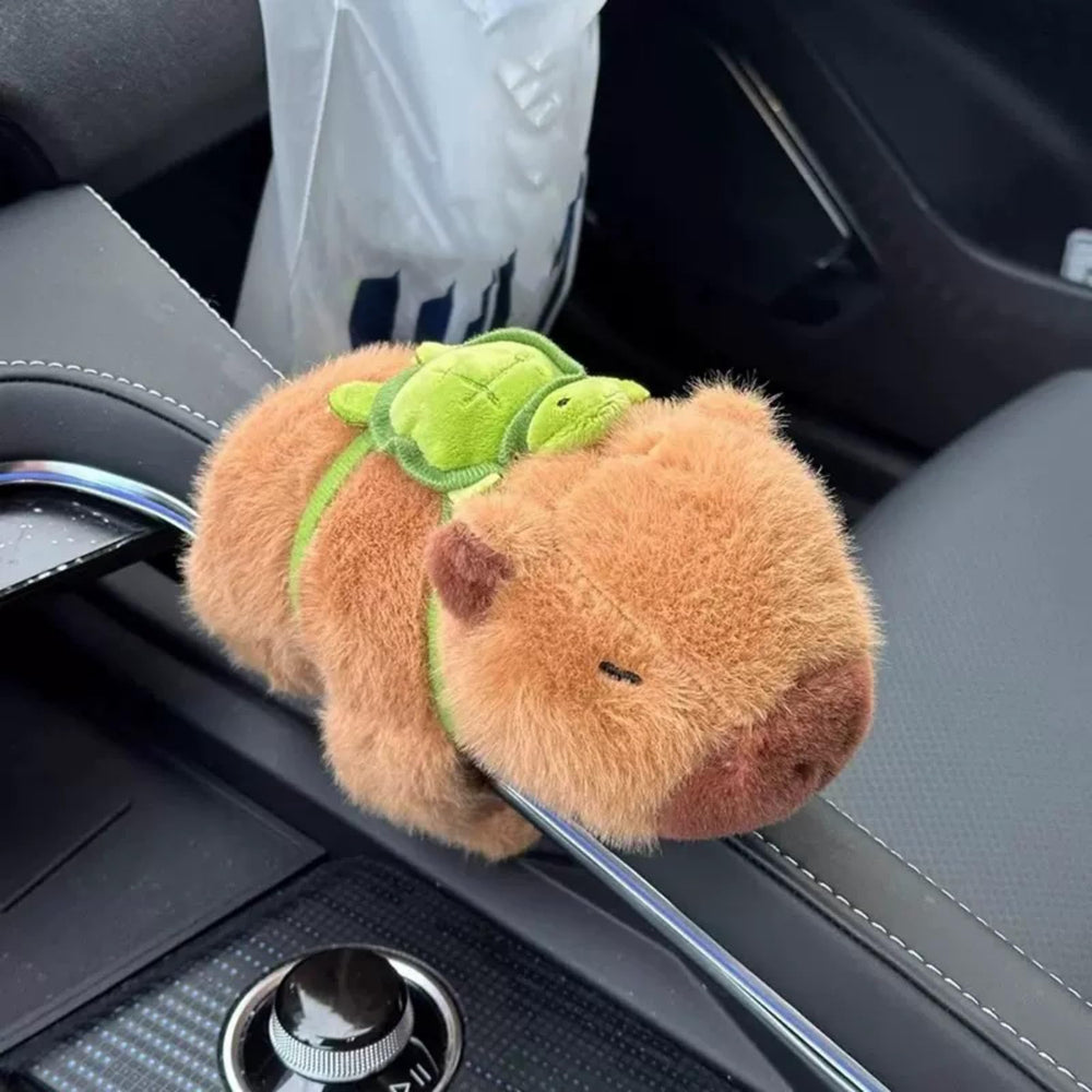 NMOHYDEU cute capybara car shift knob adds playful charm to your ride