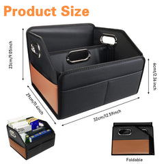 Noaman Car Organizer three-handles design: easy to carry and reposition between seats.
