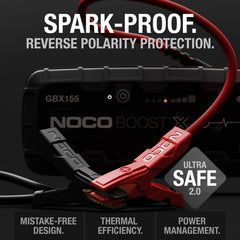 NOCO Boost X GBX155 500-lumen LED flashlight aids nighttime repairs