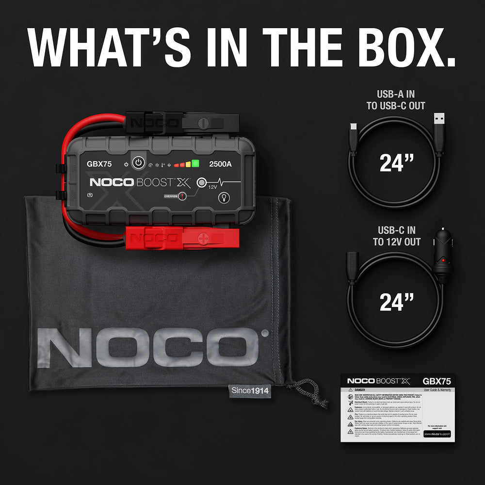 NOCO GBX75 enables safe roadside assistance and off-grid charging on adventures