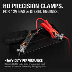 NOCO GBC003 heavy-duty construction withstands demanding jump-starts.