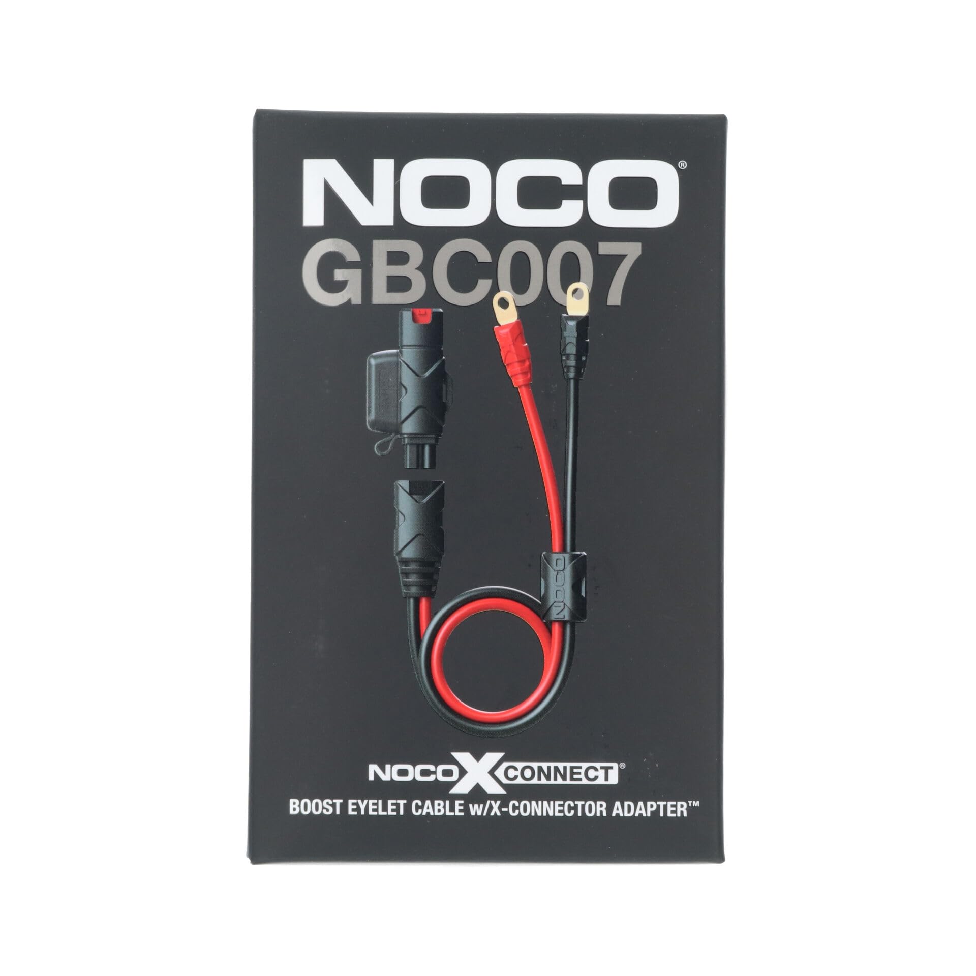 NOCO GBC007 eyelet terminal M6 hole details for secure attachment.
