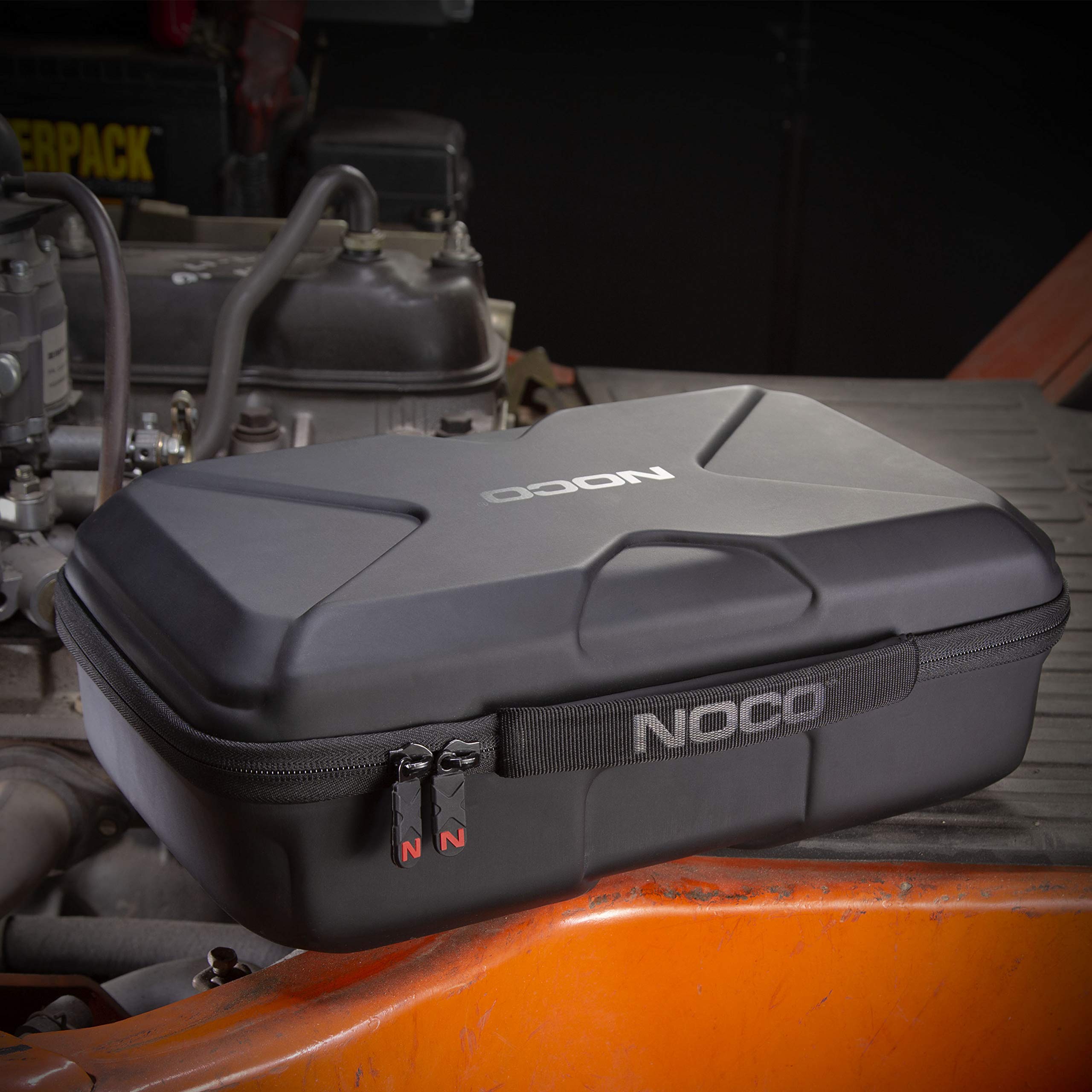 NOCO GBC015 rugged EVA material resisting weather and shocks.